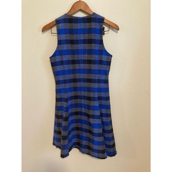 Derek lam 10 Crosby plaid asymmetric tweed dress‎ - Picture 6 of 6